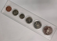 1973 (1873-) Canadian Prince Edward Island Coin Set in Case , Uncirculated