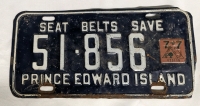 Prince Edward Island Liscence Plate