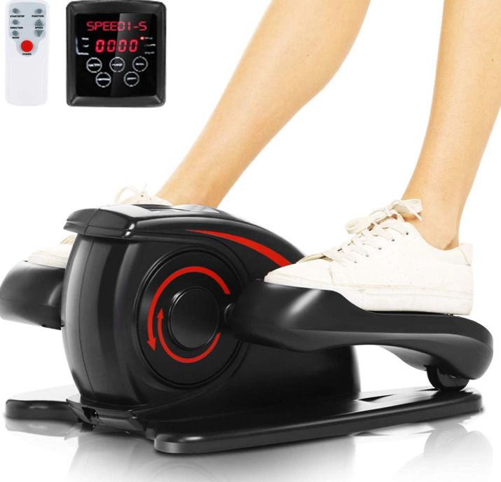 ANCHEER Under Desk Electric Mini Elliptical Machine