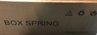 As new 5&rdquo; Queen Heavy Duty Steel Box Spring