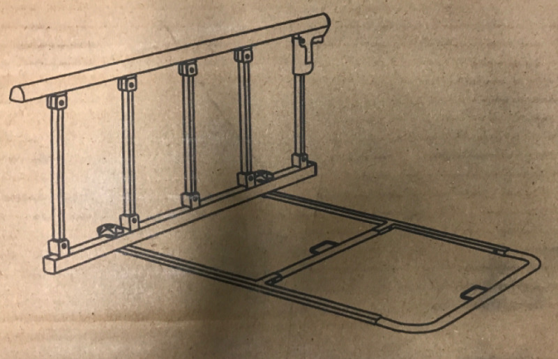 Elenker Bed Safety Rail 48.6"x16.3"