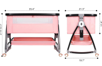 New Afgbf Baby Bassinet Bedside Sleeper, Bedside Bassinet
