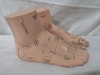 Rubber Sample Feet - China Reflexology Association - 7.25"X3"x4.5" - 3