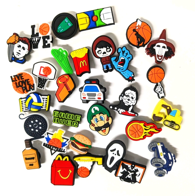 30 New CROCS Charms : Sports, Basketball, Gaming +