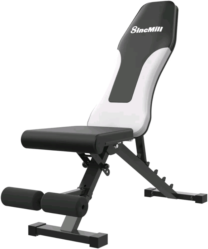 New - SincMill Weight Bench Adjustable Workout Bench for Home Exercise bench Gym