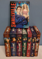 Smallville TV Series #1 - #8 DVD Box Sets . Senson #7 Sign by Actress Laura Vandervoort
