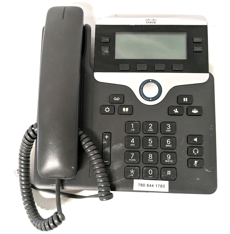 8 CISCO UC IP Phones CP-7841 with Assorted Parts (as-is)