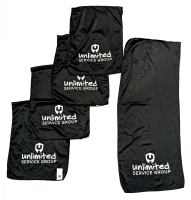 5 New Cooling Towels Branded with United Service Group 11.5" x 29" ea