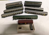 Assorted Model Train Cars & Accessories
