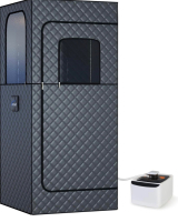 New TOREAD Full Size Sauna, Portable Steam Saunas Tent Fold-able with 2L 1000W Steam Generator Remote Control