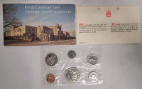 1975 Canadian Uncirculated Coin Set , Sealed