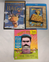 Monty Python Blu-Ray & DVD Lot . Holy Grail , Life of Brian & best of Monty Python