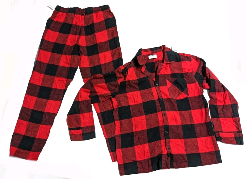 New OLD NAVY 2-Piece 100% Cotton Flannel Pajama Set (Size Large)