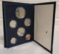 1982 Canadian Uncirculated Coin Set in Case