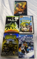 5 Blu-Ray/DVD Movies/Series/Documentarys