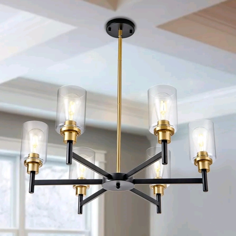 New HCCZ 6 Light Dining Room Light Fixture - 69.09 x 69.09 x 100.33cm