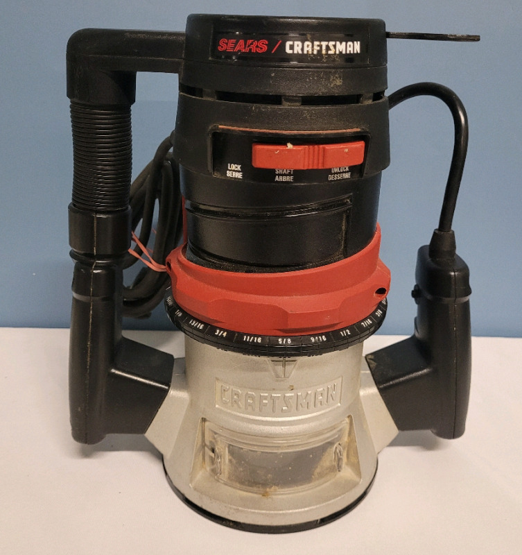 Sears / Craftsman 8.5amp Router , Tested Working