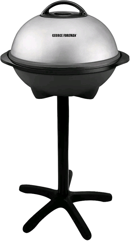 New George Foreman Indoor/ Outdoor Electric Grill