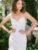 New Romantic Mermaid Wedding Dress With Sweetheart Neckline sz 14 - 3