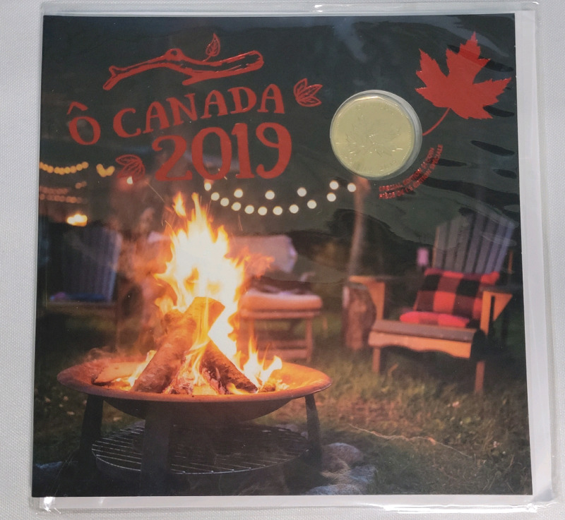 2019 Canadian O CANADA Coin Set , Uncirculated