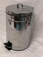 Like New Wenko Retro Style Waste Bin with Pedal