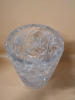 Vintage Pinwheel Crystal Vase 8" tall - 2