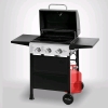 New - MASTER COOK 3 Burner BBQ Propane Gas Grill, Stainless Steel 30,000 BTU - 2