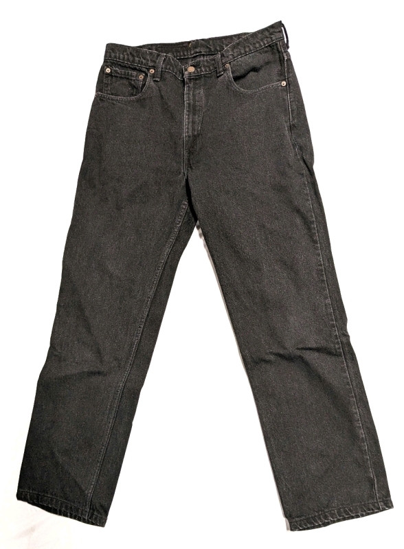 LEVIS STRAUSS 516 Slim Fit Straight Leg RED TAB Jeans Size W36 L32 Made in Canada