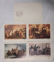 INTERPHIL '76 United States Postal Service Bicentennial Souvenir Stamp Sheet Collection