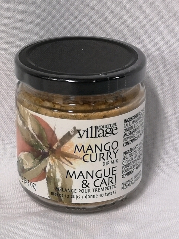 New Gourmet Village Mango Curry Dip Mix 104g