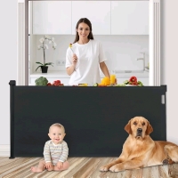 NEW EAIMI Retractable Baby Gate for Stairs No Drilling