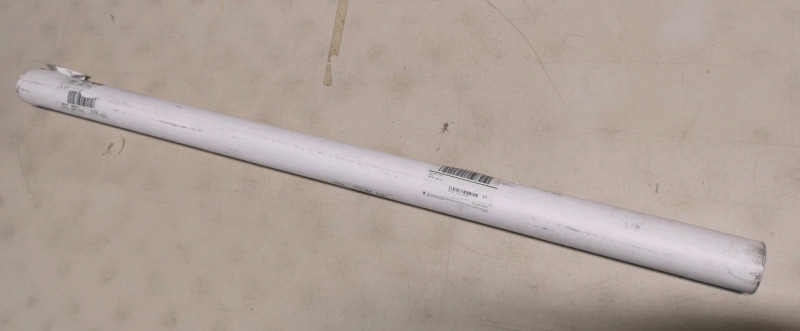 Large Roll of Paper 48" Wide and the Roll Diameter is 2.5"