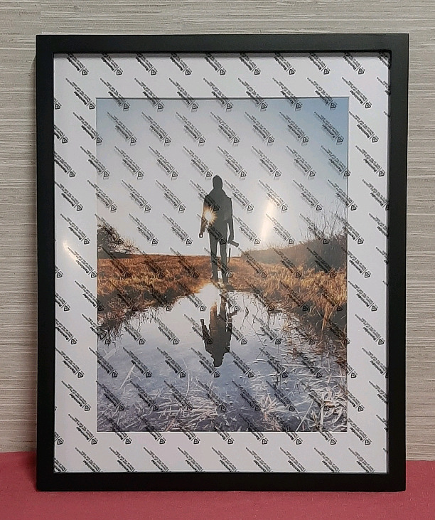 NEW 18 X 22 X .75 inch Black Picture Frame