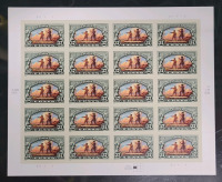 2004 (1804-) US Postal ' Lewis & Clark Bicentennial ' Postage Stamp Sheet , 37 Cent Stamps