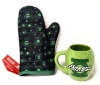 New GREEN LANTERN DC Comics Ceramic Mug & Oven Mit - 2