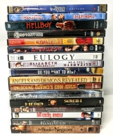 Movies abd DVD Series incl: DOGMA (!!), An American Werewolf in London, Birds of Prey (Complete Series) +