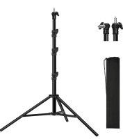 Soonpho Light Stand Photography 118" /3m Heavy Duty Tripod