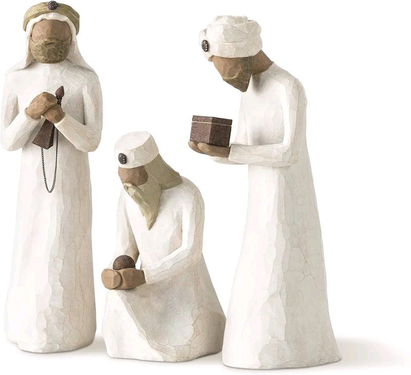 New Willow Tree The Three Wisemen, 3-piece set of figures by Susan Lordi 26027