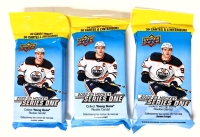 3 New Packs Upper Deck NHL NHLPA 2022-2023 Hockey Series One : Collect Young Guns Rookie Cards! (30 Cards per Pack)
