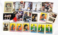 Assorted Trading Cards: 1977 O-Pee-Chee Hockey Sticker Cards (incl Wayne Gretzky & Mario Lemieux), 1989 O-Pee-Chee Baseball Sticker Cards (Some Used) + Pavel Bure, Gordie Howe, Patrick Roy +