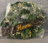 New 19&rdquo; &ldquo;Home&rdquo; Wreath