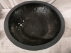New Green Theory Fiberglass Low Bowl Planter - D19" & H5" Matte Grey - 2
