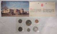 1976 Canadian Uncirculated Coin Set , Sealed