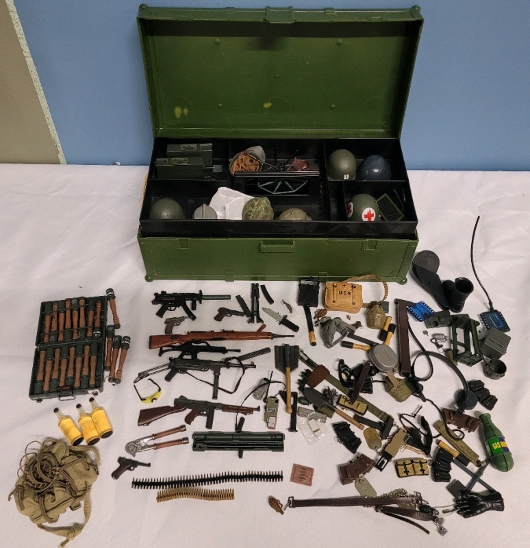 G.I. Joe 12" Action Figure Accessories & Foot Locker .