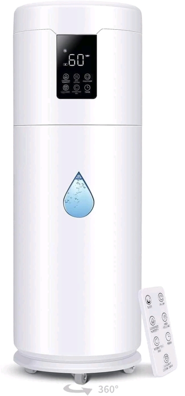 4.5 Gallon Tower Humidifier w Remote Control (HQ-2H-J5919) As-Is