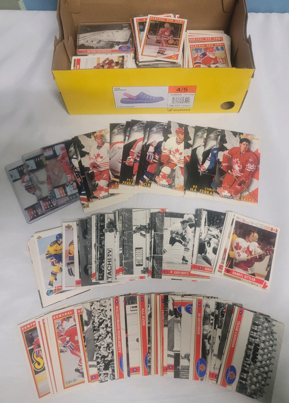 CANADA vs SOVIETS and Canada Cup Hockey Trading Cards . 480+ Cards