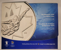 2010 Canadian Vancouver Olympics Coin Set . Complete Set