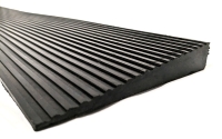 New Rise Solid Rubber Wheelchair Ramp 35.5"L x 6"W x 1" Tall