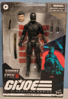New - G.I. Joe Classified Series " Snake Eyes " 6" Action Figure . Sealed Box