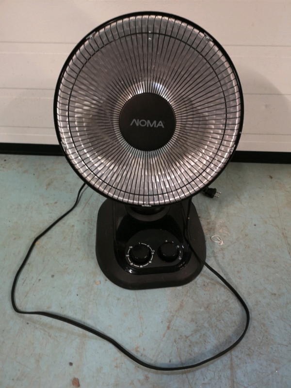 Noma Oscillating Heater - Working